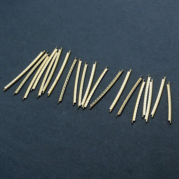 40 st/ Set Klassiska Akustiska Gitarr Bandtråd Koppar 20 Greppbräda Band 2,0 mm För Akustisk Gitarr