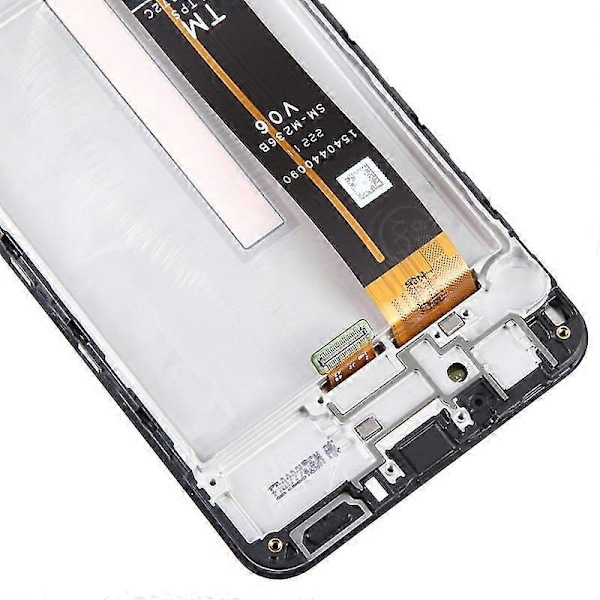 For Samsung Galaxy M23 5G M236B Grad B LCD-skjerm og Digitizer-enhet + Ramme Erstatningsdel