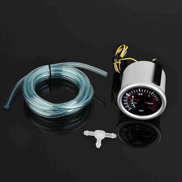 2\" Universell 12V LED Digital Turbo Boost PSI Måler for Bil