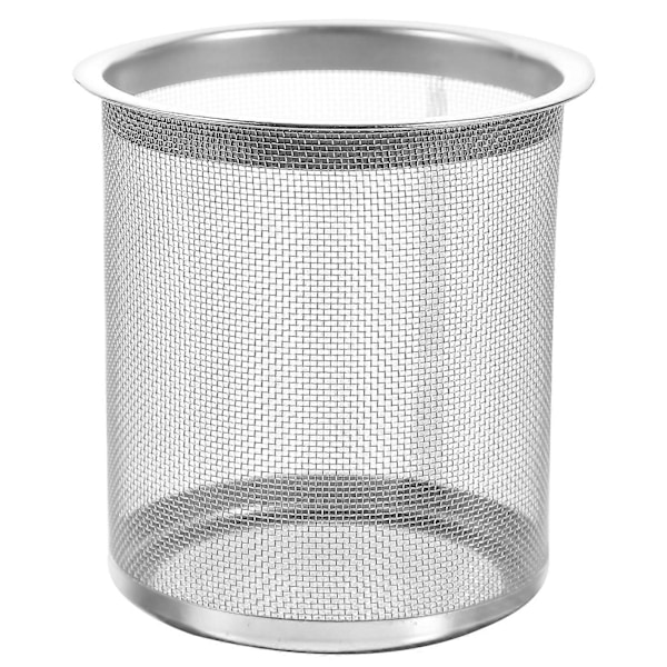 Te-filtre i rustfrit stål, metaltekande, udskiftningsnet, te-filter