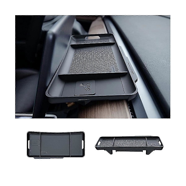 Centerkonsol Dash Opbevaring Til 3 2021-2022 Y 2019-2022 Instrumentbræt Organizer Tissue Holder