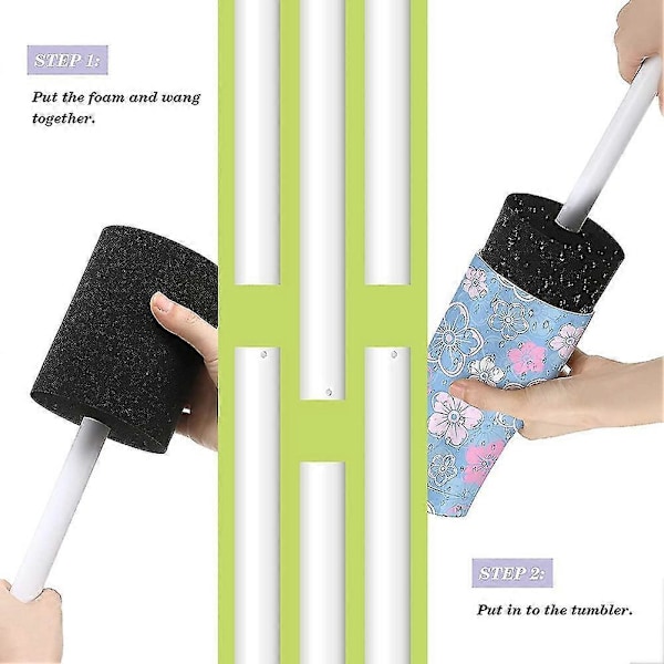 9 Stycken Muggtumlare Torkarm Ersättning 3/4 Tum PVC Rör Mugghållare Stativ Rör Cu