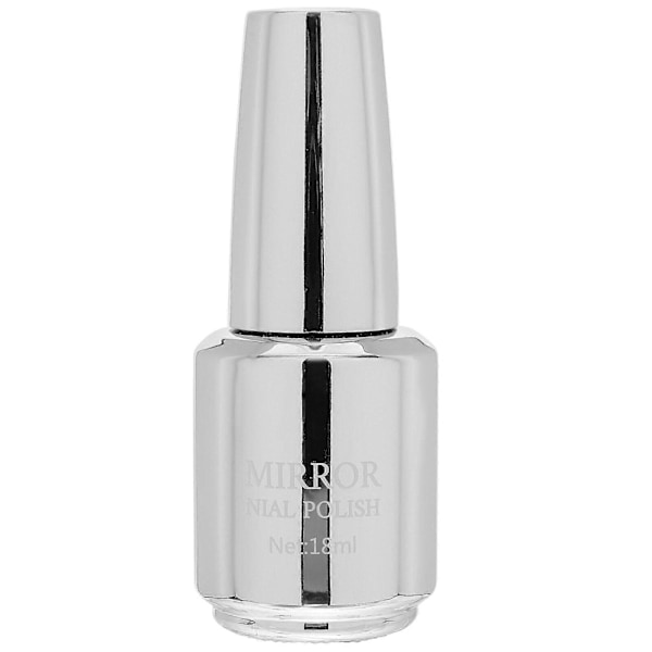 Spegel Nagellack Metallisk Färg Nagellack Nagelkonst Gel Tillbehör (12# Silver)