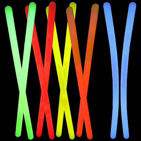 10 stk. Glow Sticks Party Selvlysende Stave Bulk Glow In The Dark Stave Party Favors