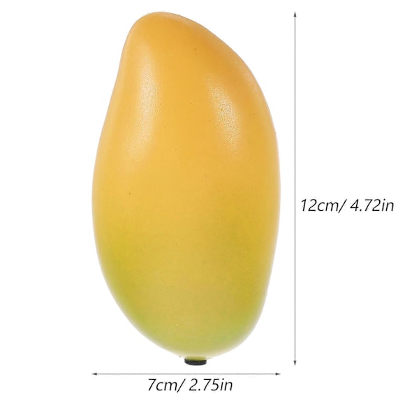 2 kpl Munarumpu Lyömäsoitin Avokado ja Mango Muoto Hedelmä Rumpu