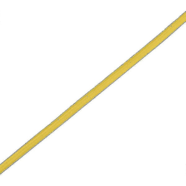 4mm Brett Elastiskt Band, Rund Elastisk Snöre Hög kvalitet Yellow 2m
