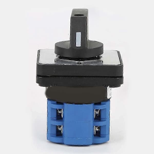 220V 20A 3 Position Rotary Select Power Switch Omskifter (Blå) s20241212224
