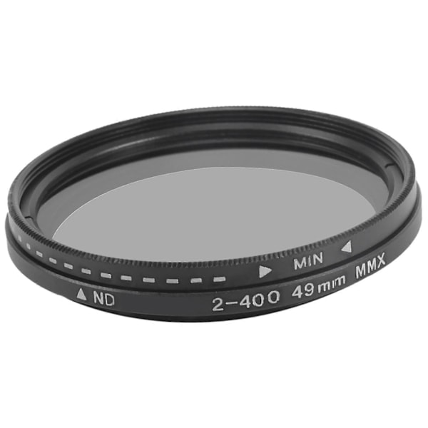 Nd2-400 Neutraalitiheys Vble Nd Suodatin Säädettävä 49mm Suodatin Kamerakäyttöön