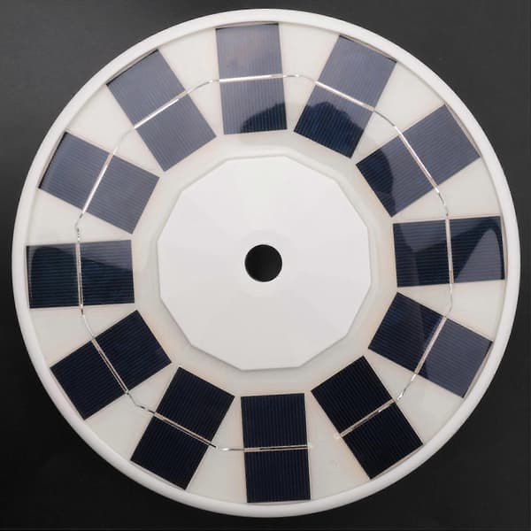 Solar Flagstangslys 128 Led Solar Flagstangslys Super Klare Solar Flagstangslys