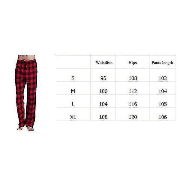 Miesten pyjamahousut taskuilla, miesten pehmeät flanellipyjamahousut gray M