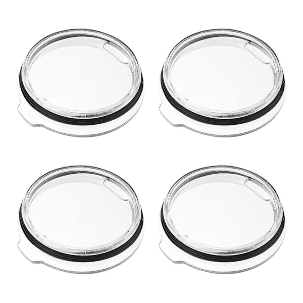 4 stk. Tumblerlokk Lufttette Kopplokk Tumblerlokk Erstatninger Koppdeksler 30oz