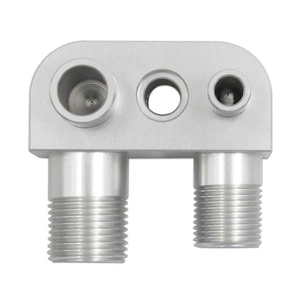 Til LSX LS3 Motor Swap Konvertering A/C Linje Kompressor Adapter Fitting, AC Kompressor Aluminium Adap s2024121229