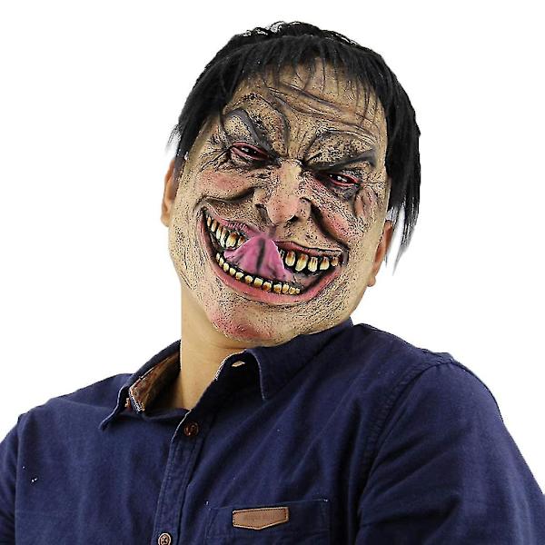 Halloween Cosplay -naamio aikuisille, hauska miesten puku naamio, karmivat naamiot Halloween-juhliin, Cosplay-rekvisiitta, korkea laatu