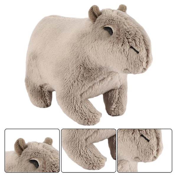 Capybara Plysch Söt Capybara Gosedjur Supermjuk Capybara Plyschkudde Fyllda Capybara Gåvor Unika Plyschdockor Gray