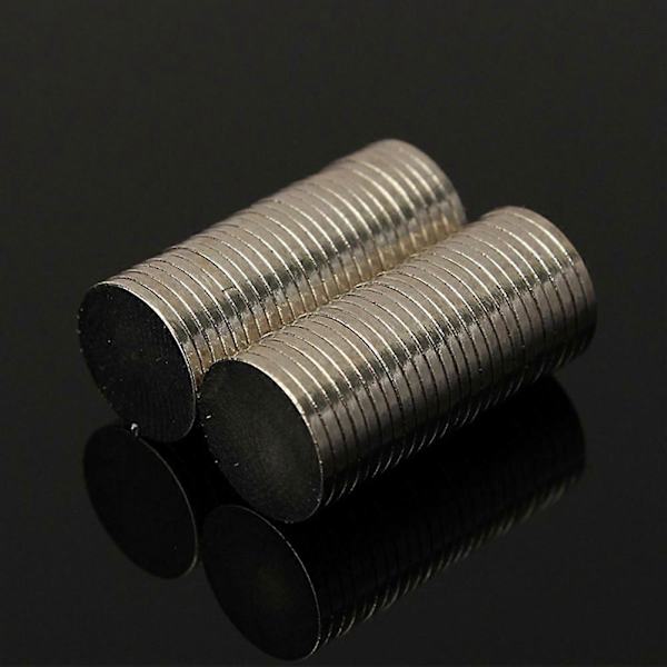 50 stk. 10x1mm Multipurpose Super Sterke Runde Skive Sjeldne Jordarts N50 NdFeB Magneter