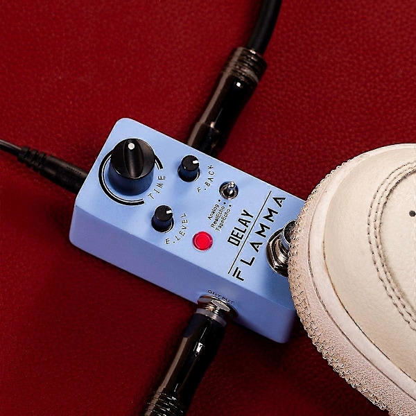 Fc03 Gitar Delay Pedal Digital Gitar Pedal Delay Effekter Med 3 Moduser Analog Ekte Tape