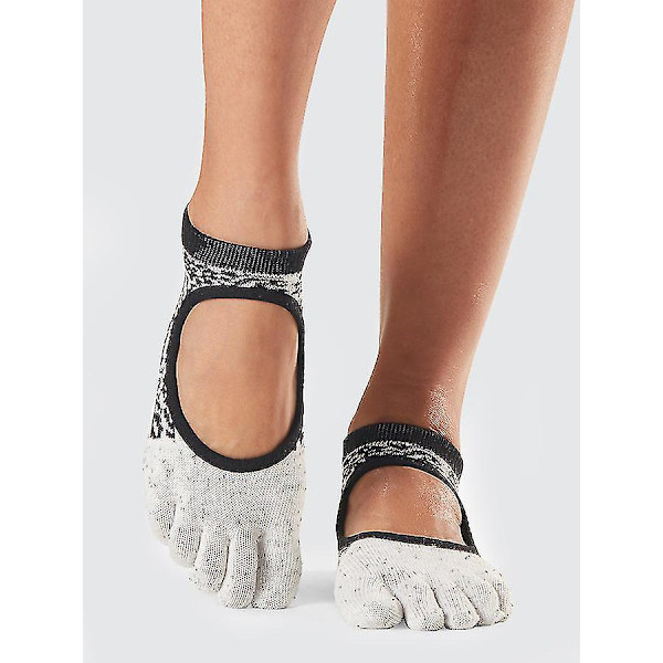Toesox Full Toe Bellarina Naisten Joogasukat - Serene S