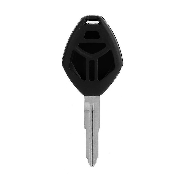 3+1 Knappars Svart Slitstark Bil Fjärrkontroll Smart Nyckel Fob Skal Passar Mitsubishi