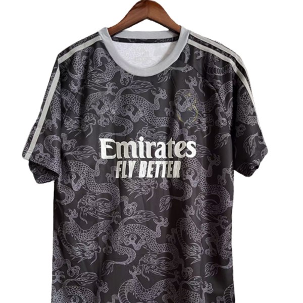 23-24 Real Madrid specialutgåva anpassad jersey träningsdräkt kortärmad jersey T-shirt Vidic NO.15 XXL