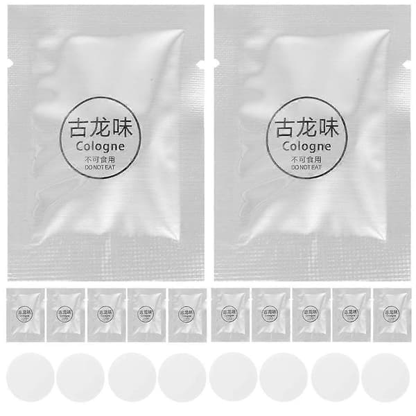 24 stk. Aromaterapi Refill Pads Bil Aroma Pads Erstatning Duft Pads for Biluttak