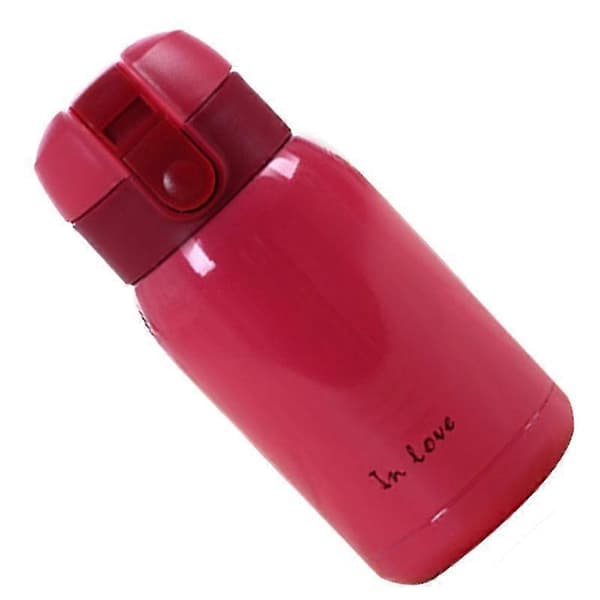 Mini Stål Big Belly-flaske (Rød) 200ml