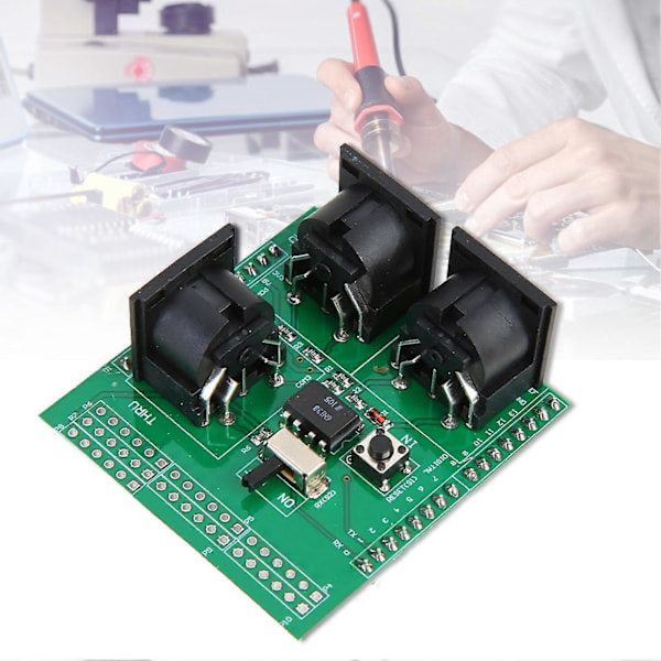 MIDI Adapter Plate Kompatibel MIDI THRU Port Bærbar Instrument Digital Interface Adapter Plate for Arduino Board