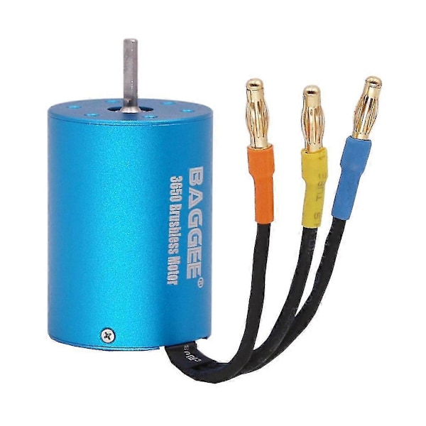 Bage 3650-3300kv Borstlös För 1/10 Rc Bil Huanqi 727 Och 1/10 Mod