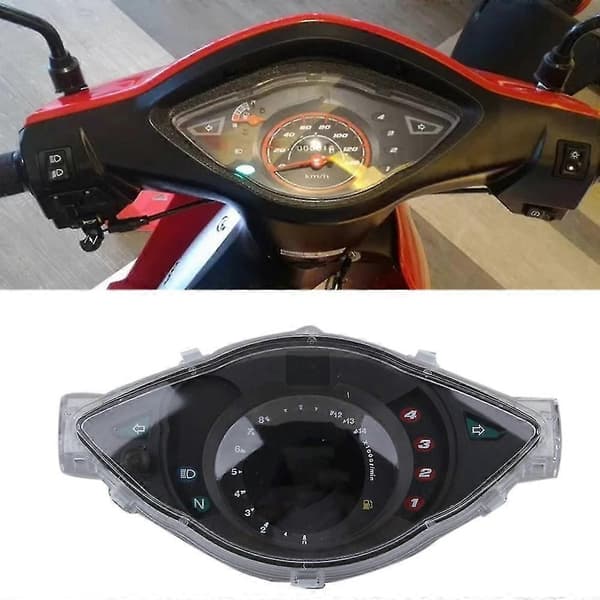 Motorcykel LCD Instrument 7 Farve LCD Instrument Til Wave 100 Wave100r Digitalt Meter Alpha