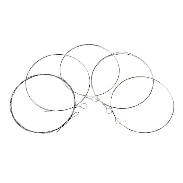 5 stk. Banjo strenge i rustfrit stål med belagt kobberlegering, banjo tilbehør