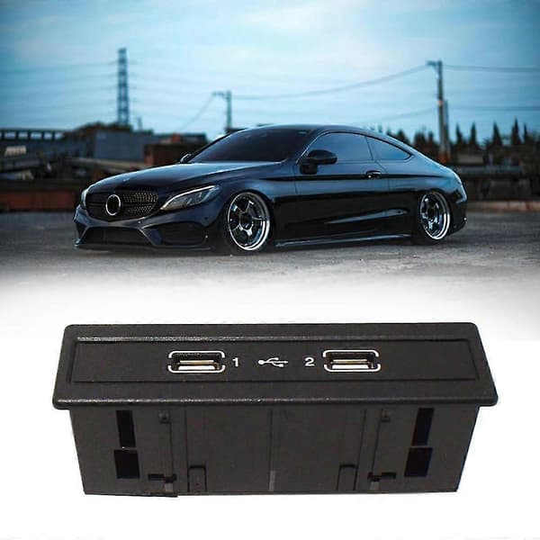 A1728202826 Bil Dashboard USB Stik Til - C200 C260 C300 E300 Gla200 USB Hub Integreret Linje Inte