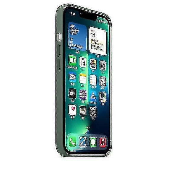 Jule-silikon mobildeksel for iPhone 13 Pro 13pro Eucalyptus