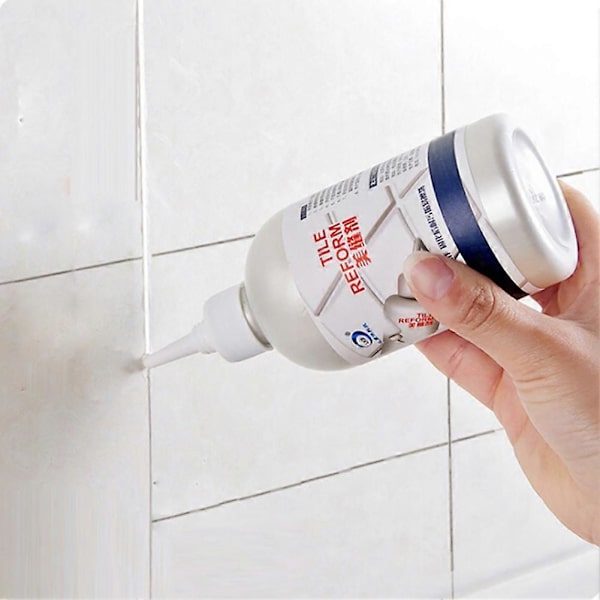 280ml Flisefugemasse Vanntett Sterk Vedheft Anti-sort Hjem Gulvflis Gap Restorer Tetningsmasse Hjemmeforsyninger