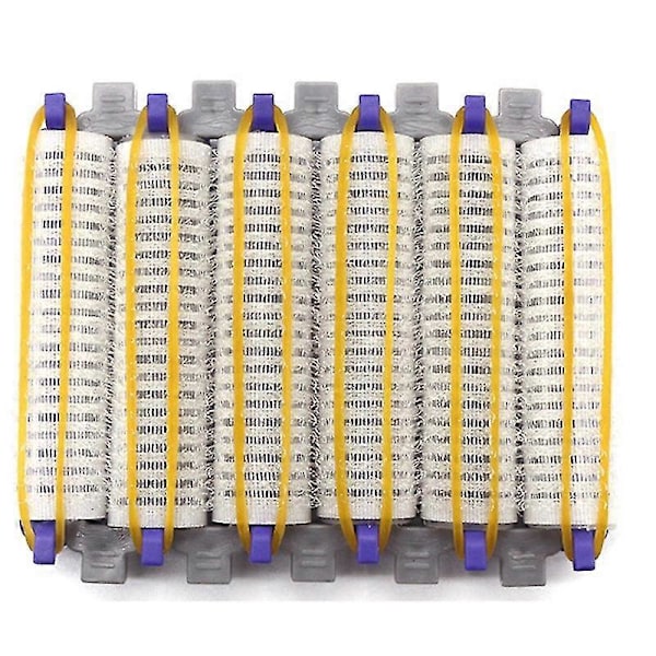 Pieni koko 24kpl/setti Salon Nylon Hook & Loop -hiusrullat Setti Hiusjuurien permanenttirullat Tangot Kihartimet