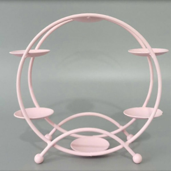 Dessertbord R Mat Te Rastbord Set Bricka Display Rack Smidesjärn Afternoon Tea Rack