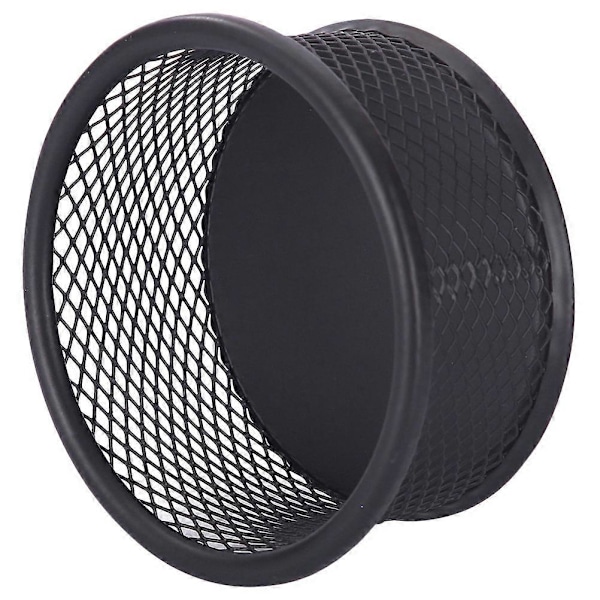 Opbevaringsboks med mesh-design Multifunktionel papirclipsopbevaringsholder Skrivebordsbeholder til kontorartikler