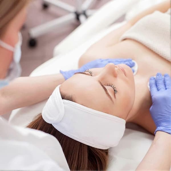 4 stk. Spa Hårbånd, Brusehårbånd Strækbart Justerbart Makeup Hårbånd Med