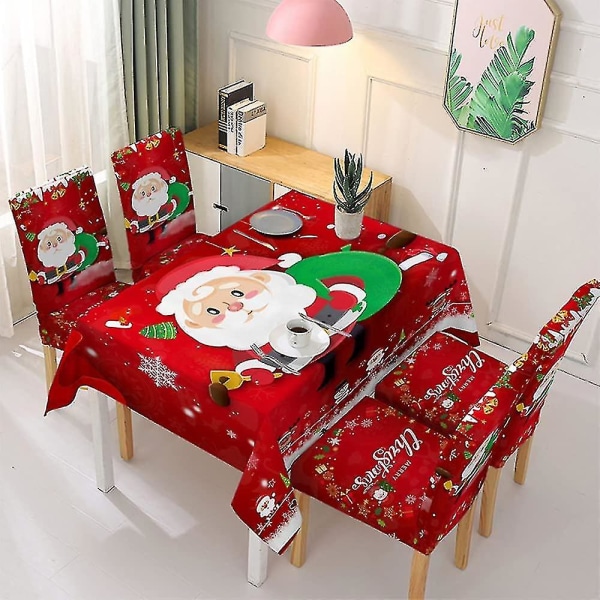 Juledug, 140 X 210 Cm, Julemand, Festdekoration Dug