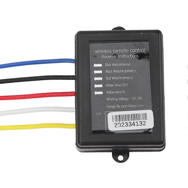 Trådlös Vinsch Fjärrkontroll DC 12V 24V 3 i 1 Hållbar Handset Växelkontroll för Lastbil ATV SUV