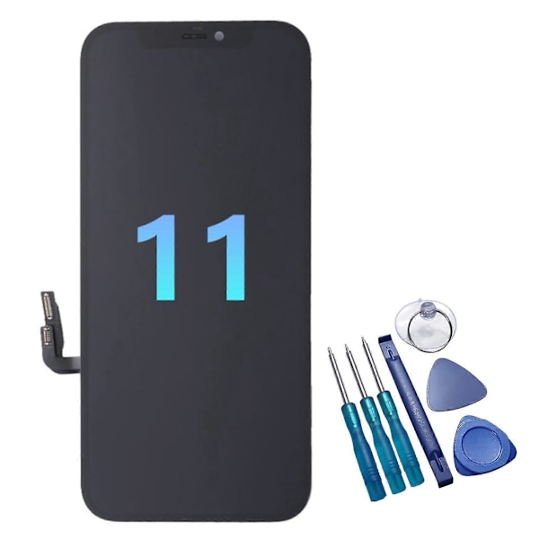 Ll LCD-näyttö 11+ruuvimeisselisarjaan LCD-näytön vaihto Digitizer Ei kuolleita pikseleitä S