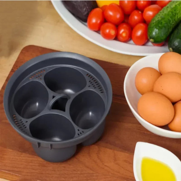Kök 4 i 1 Bakverk Ång Äggform Kokare Kakform Ugn Bakform för Thermomix TM5 TM6 Tillbehör