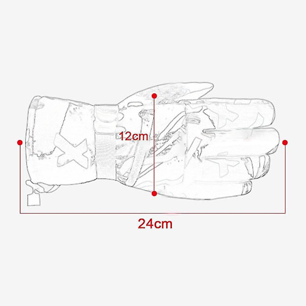 Nahkaiset hiihtohanskat miesten talvikäyttöön, kosketusnäyttö, plus samettivuori, paksut ajo- ja moottoripyöräkäsineet Gray Shape2