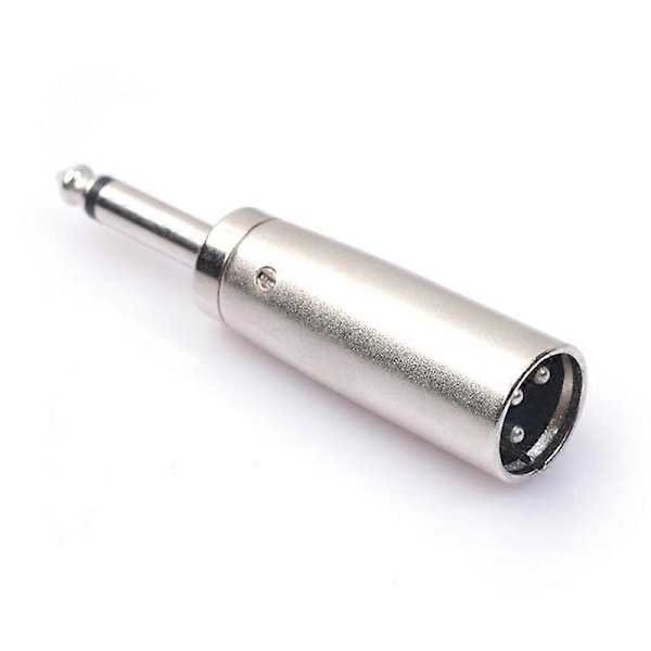 3-nastainen XLR-uros - 1/4 tuuman stereokaapeli mikrofonin pistokeliitinadapteri