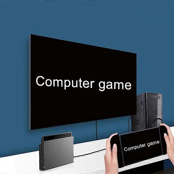 Audio Video Capture Card HDMI-kompatibel til USB 1080P USB2.0 Høy Klarhet Live Streaming Opptaksboks
