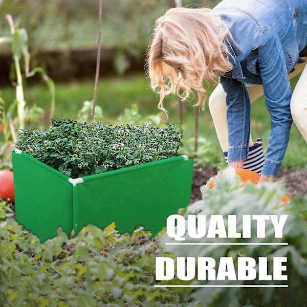 7 Gallon Dyrkeposer Ikke-vevd Plantedyrkeposer Hagearbeid Firkantet Frøplante Dyrkeposer For Potet, G