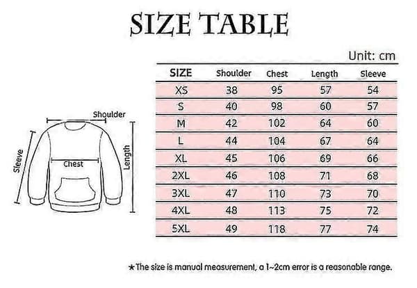 Attack On Titan Grim Juletrøje Julegave Julemand Pullover Herre 3d Sweatshirt Og Top 7 S