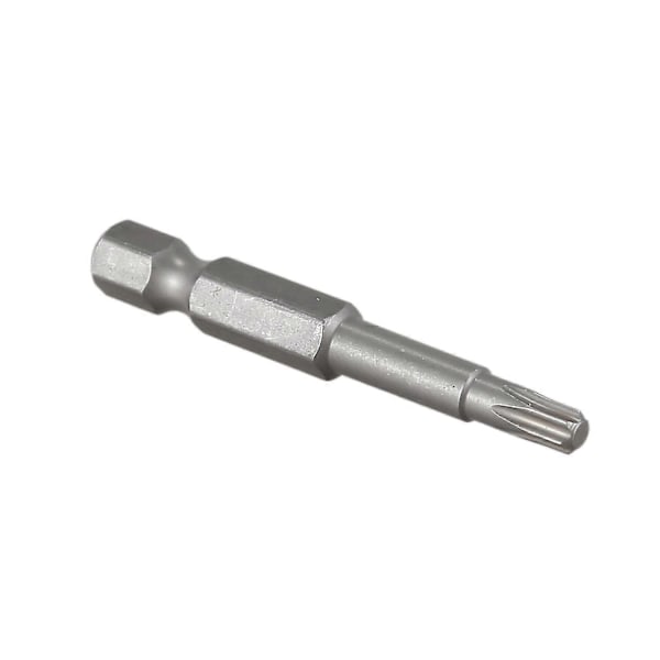 6.3mm Kuusiokanta 4mm T20 Magneettikärkinen Torx-ruuvimeisselikärki 10 kpl