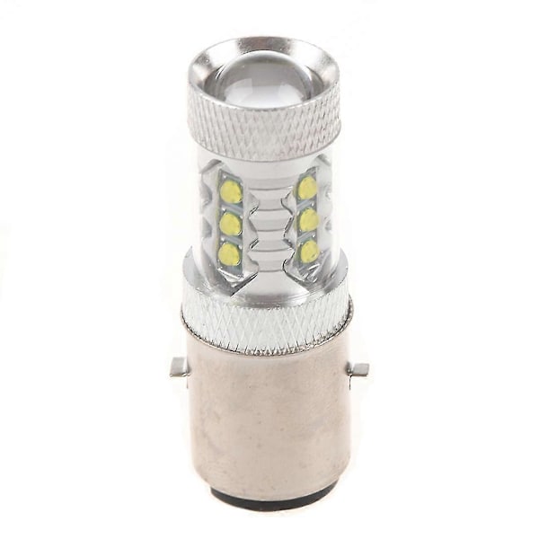 16 * 80W LED Moottoripyörän/Mopon/Skootterin/ATV Ajovalopolttimo BA20D H6