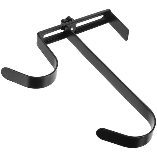 Poolkrok för stång, väggmonterad, multifunktionell, metall, för poolstång, för staket