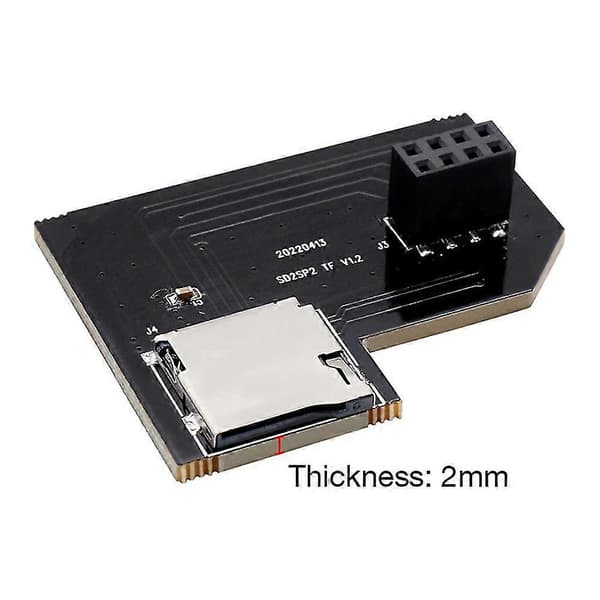 Sd2sp2 Pro SD-kortadapter Load -sd-kort TF-kortlæser til Ngc Ntsc seriel port 2