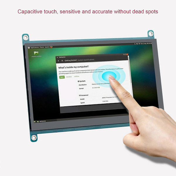5 tommer Skærm uden Touch Mon Pane 800x480 Citive Touch Display - Vga Display